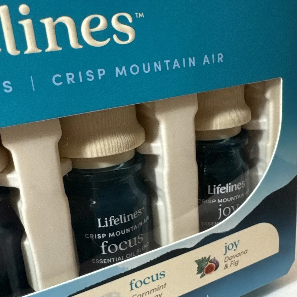 Lifelines Essential Oil Blends‎ - Mess-Free Aromatherapy for Home Crisp Mt Air